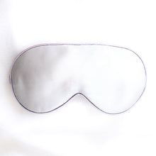 Load image into Gallery viewer, Silk Eye Mask - Misty Silver
