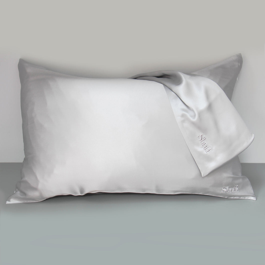 Silk Pillowcase - Misty Silver