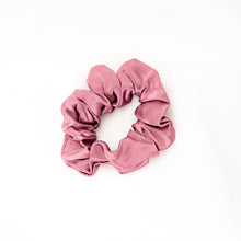 Load image into Gallery viewer, Silk Scrunchie - Medium - Misty Silver
